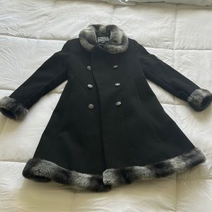 ROTHCHILDS GIRLS WOOL COAT SIZE 8